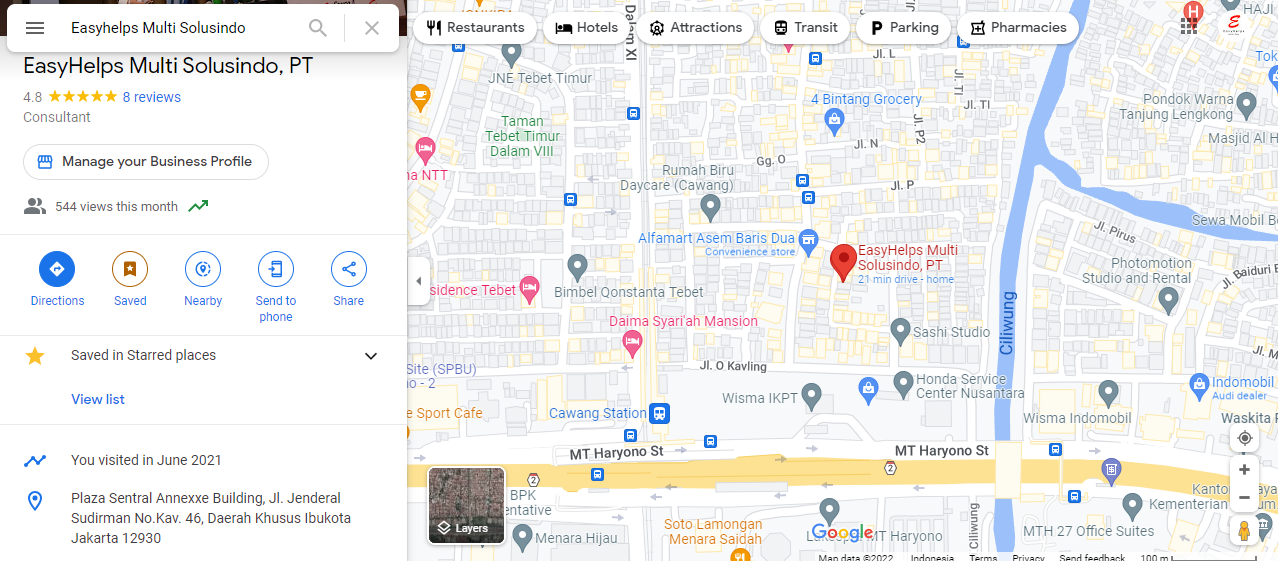 EasyHelps Gmaps Plaza Sentral