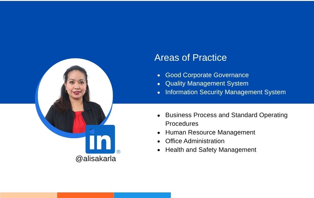 Alisa Karla Konsultan ISO