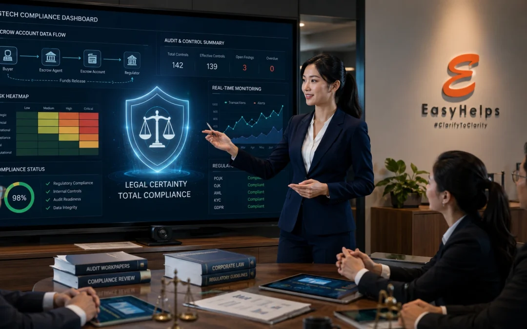 Pentingnya Audit Compliance Perusahaan: Integrasi Data Regulasi & Rekening Escrow